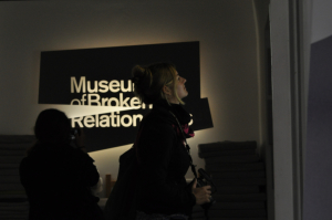 Anne in museum in Zagreb