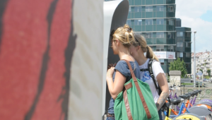 Claudia and Anne in Vienna