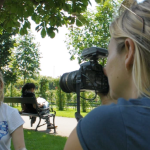 Filming Claudia in Vienna