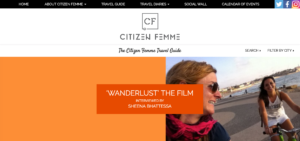 Wanderlust interviewed by CITIZEN FEMME